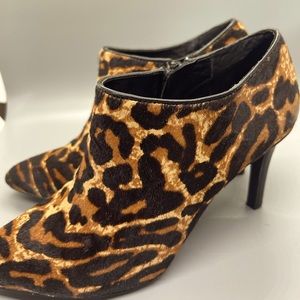 Antonio Melani Leopard Ankle Booties women